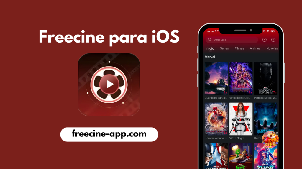 Freecine para iOS